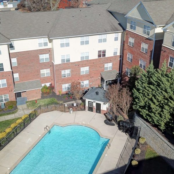 university landing pool